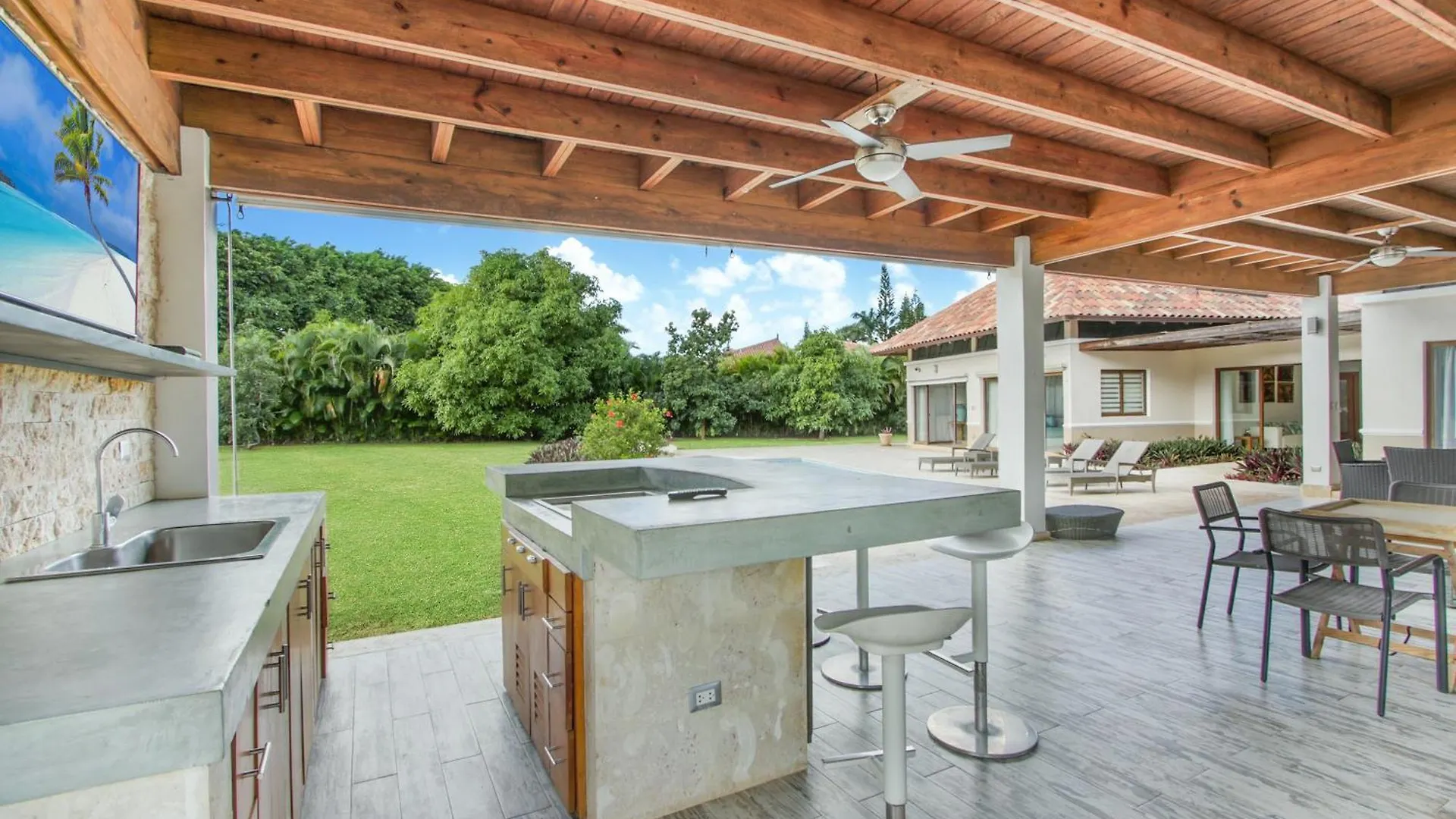 Stunning Villa With Private Pool And Jacuzzi In Casa De Campo لا رومانا